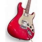 Used Fender Blacktop Stratocaster HH Candy Apple Red Solid Body Electric Guitar
