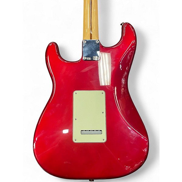 Used Fender Blacktop Stratocaster HH Candy Apple Red Solid Body Electric Guitar
