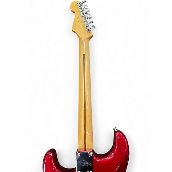 Used Fender Blacktop Stratocaster HH Candy Apple Red Solid Body Electric Guitar
