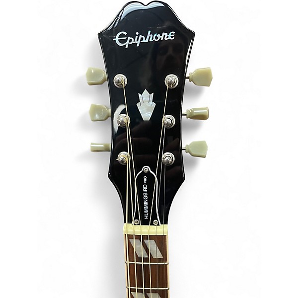 Used Epiphone Hummingbird Pro SUNBURST Acoustic Electric Guitar