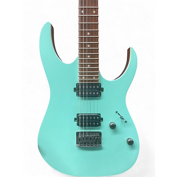 Used Ibanez RG421S Seafoam Green Solid Body Electric Guitar
