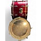 Used Sunlite 4 Piece 4-PIECE KIT Candy Apple Red Drum Kit