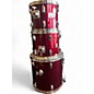 Used Percussion Plus 4 Piece 4-PIECE KIT Candy Apple Red Drum Kit