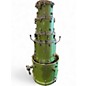 Used Ludwig 5 Piece ELEMENT EVOLUTION Emerald Green Drum Kit thumbnail