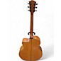 Used Lag Guitars T200JCE Natural Acoustic Electric Guitar