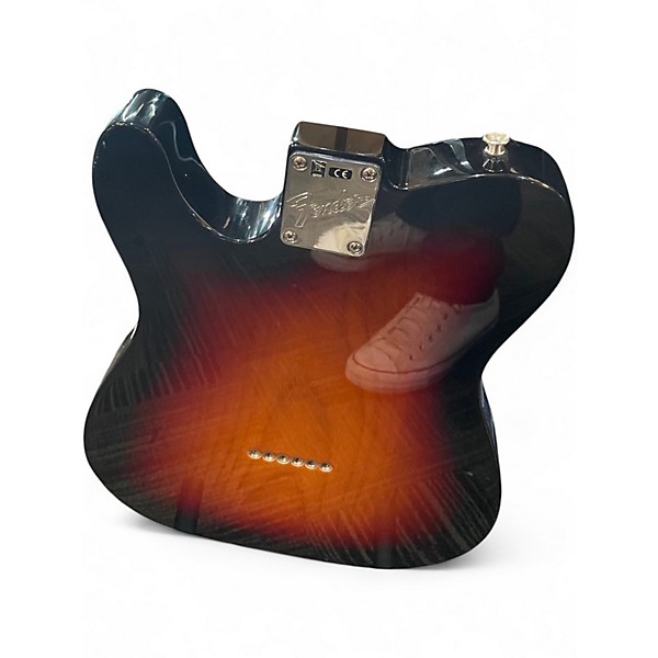 Used Fender American Performer Telecaster Hum 3 Tone Sunburst Solid Body Electric Guitar
