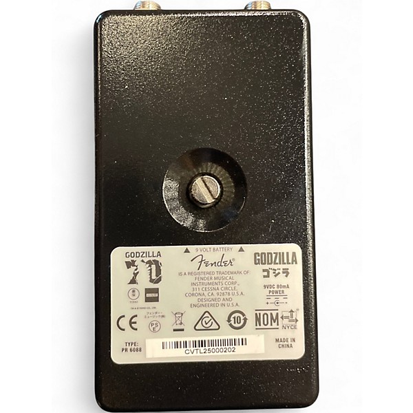 Used Fender GODZILLA Effect Pedal