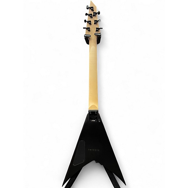 Used Jackson JS22-7 Dinky 7 String Black Solid Body Electric Guitar
