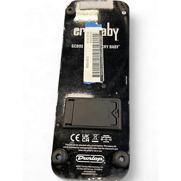 Used Dunlop GCB95 Effect Pedal