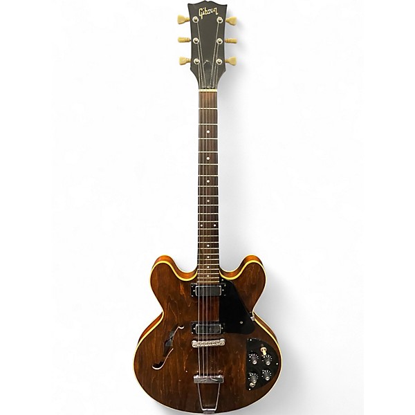 Vintage 1970s Gibson ES325 Walnut Hollow Body Electric Guitar