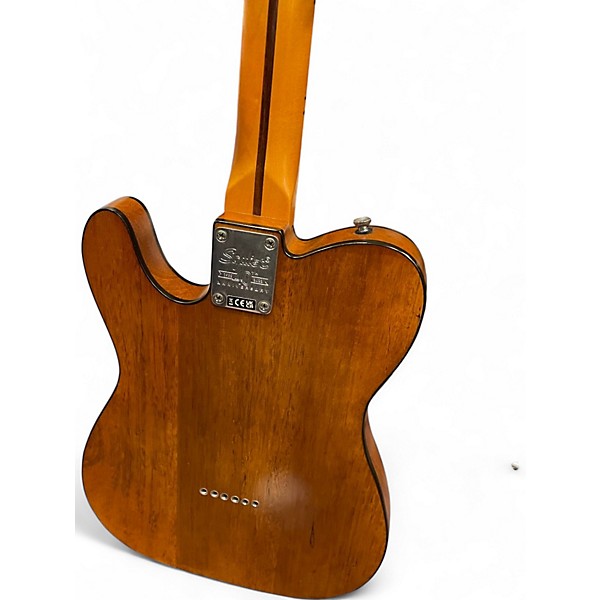Used 2022 Squier Affinity Telecaster Walnut Solid Body Electric Guitar