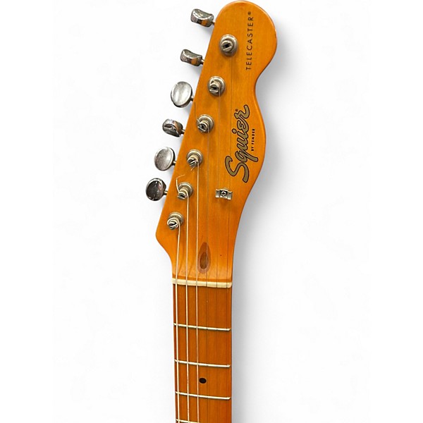 Used 2022 Squier Affinity Telecaster Walnut Solid Body Electric Guitar