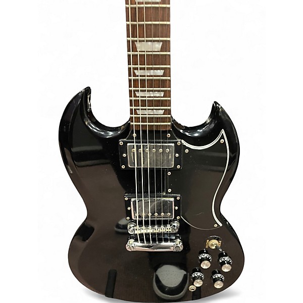 Used 2020s Epiphone SG Black Solid Body Electric Guitar