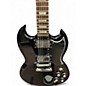 Used 2020s Epiphone SG Black Solid Body Electric Guitar