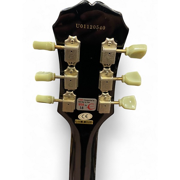 Used 2020s Epiphone SG Black Solid Body Electric Guitar