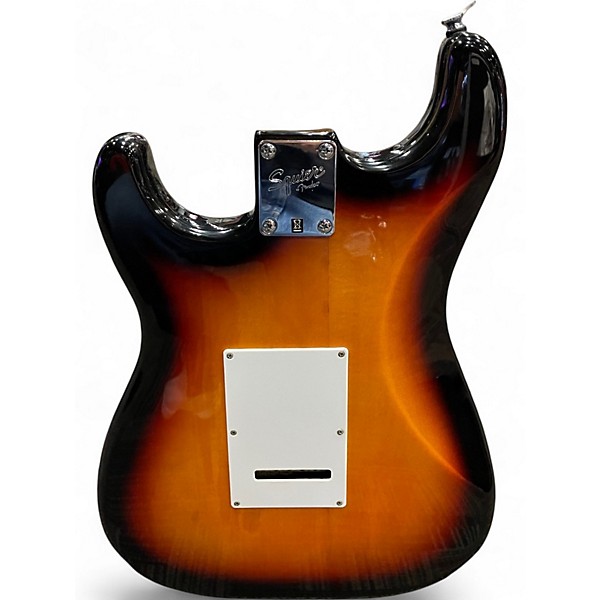 Used Squier Bullet Stratocaster HSS Sunburst Solid Body Electric Guitar