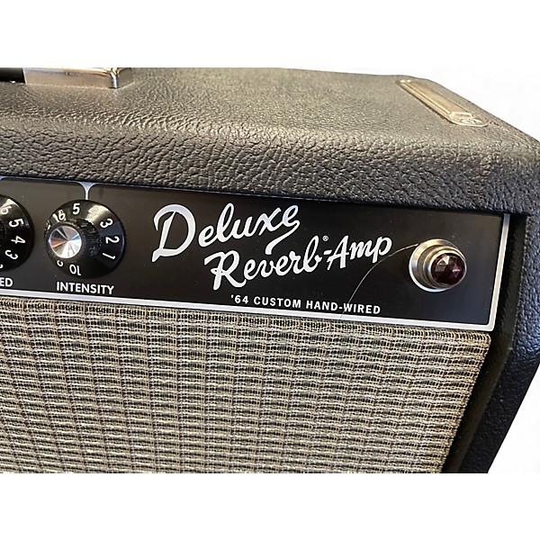 Used Fender 64 Custom Deluxe Reverb Tube Guitar Combo Amp