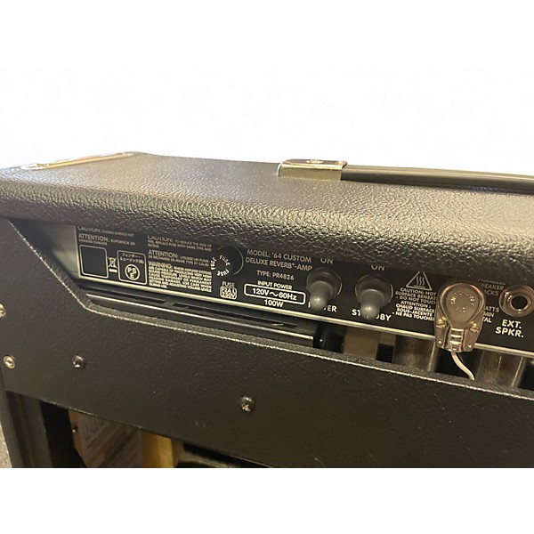 Used Fender 64 Custom Deluxe Reverb Tube Guitar Combo Amp