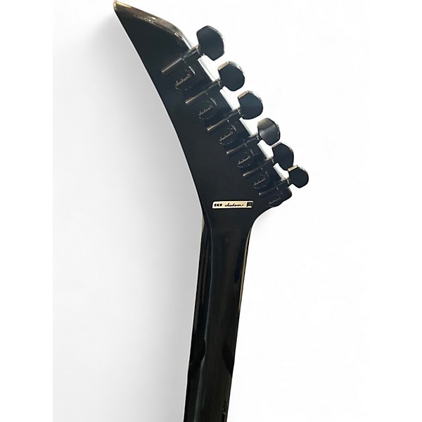 Used Jackson JS34Q Dinky SILVER BURST Solid Body Electric Guitar