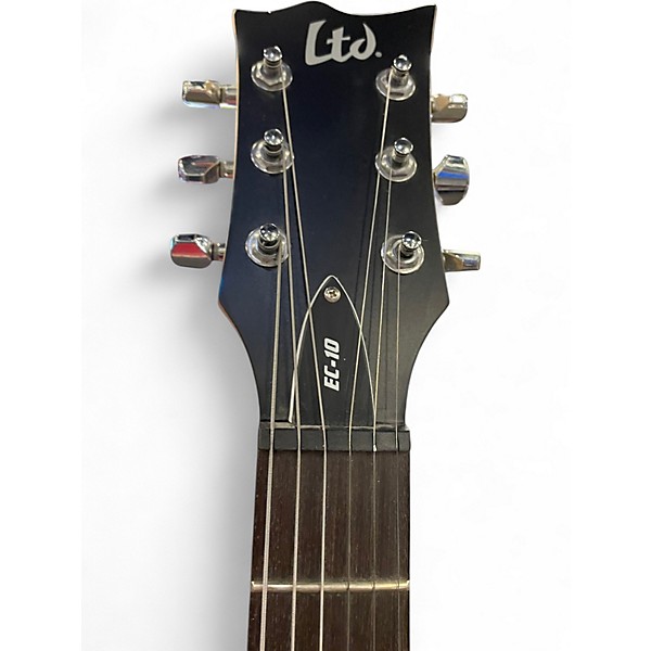 Used ESP LTD EC10 Black Solid Body Electric Guitar