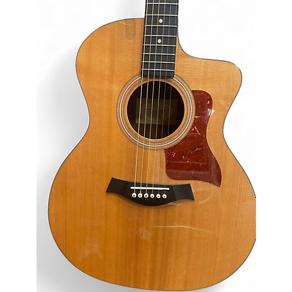 Used Taylor 214CEG Natural Acoustic Electric Guitar