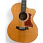 Used Taylor 214CEG Natural Acoustic Electric Guitar