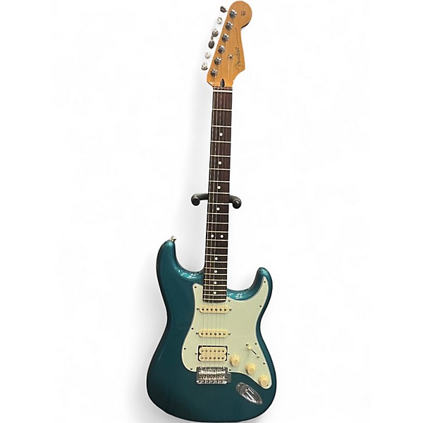 Used Fender Limited Player II Strat Ocean Turquoise Solid Body Electric Guitar