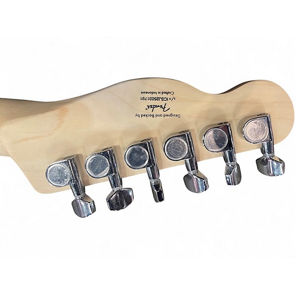 Used Squier Telecaster Butterscotch Solid Body Electric Guitar