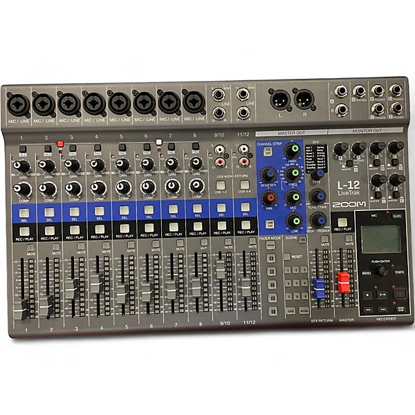 Used Zoom LiveTrak L-12 Digital Mixer