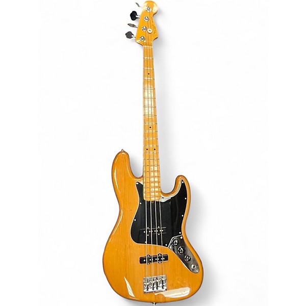 Used Fender American Professional II Jazz Bass Natural Electric Bass Guitar
