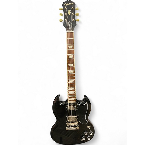 Used Epiphone SG Pro BLACK Solid Body Electric Guitar