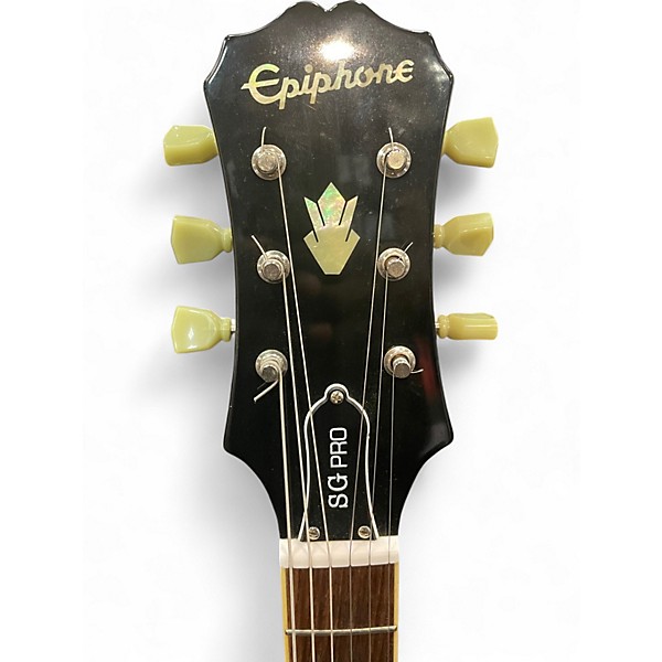 Used Epiphone SG Pro BLACK Solid Body Electric Guitar
