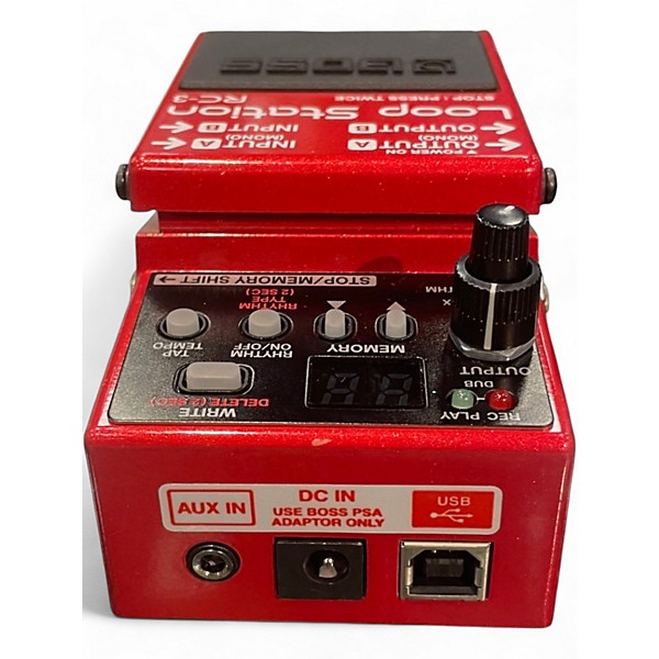 Used BOSS RC3 Loop Station Pedal