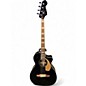 Used Fender Kingman Acoustic Electric Bass Black Acoustic Bass Guitar thumbnail