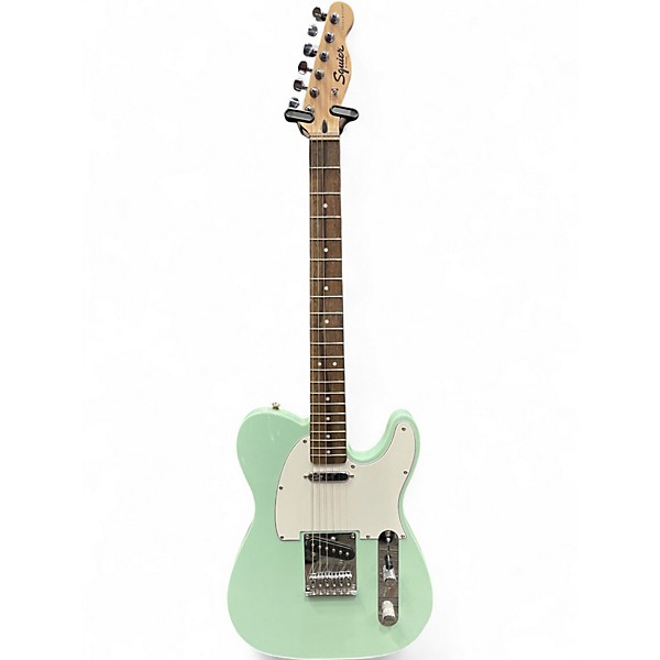 Used 2019 Squier Affinity Telecaster Surf Green Solid Body Electric Guitar