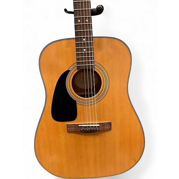 Used Fender DG10 Left Handed Natural Acoustic Guitar