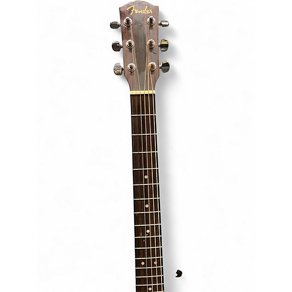 Used Fender DG10 Left Handed Natural Acoustic Guitar
