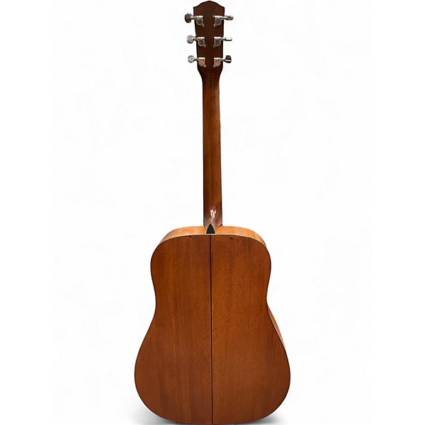 Used Fender DG10 Left Handed Natural Acoustic Guitar