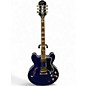 Used Epiphone Sheraton II Pro Midnight Sapphire Hollow Body Electric Guitar thumbnail