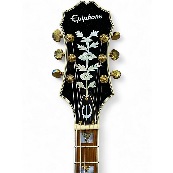 Used Epiphone Sheraton II Pro Midnight Sapphire Hollow Body Electric Guitar