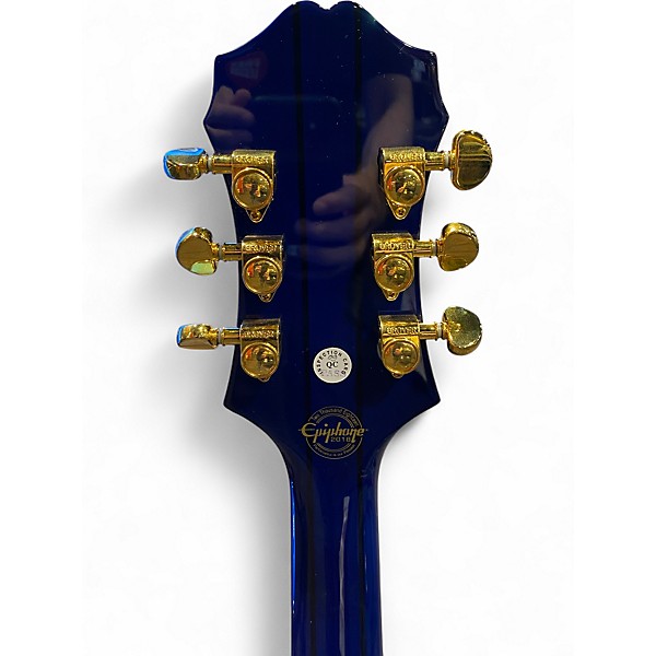 Used Epiphone Sheraton II Pro Midnight Sapphire Hollow Body Electric Guitar
