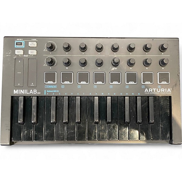 Used Arturia Minilab MKII MIDI Controller