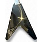 Used Cozart FLYING V Black Solid Body Electric Guitar