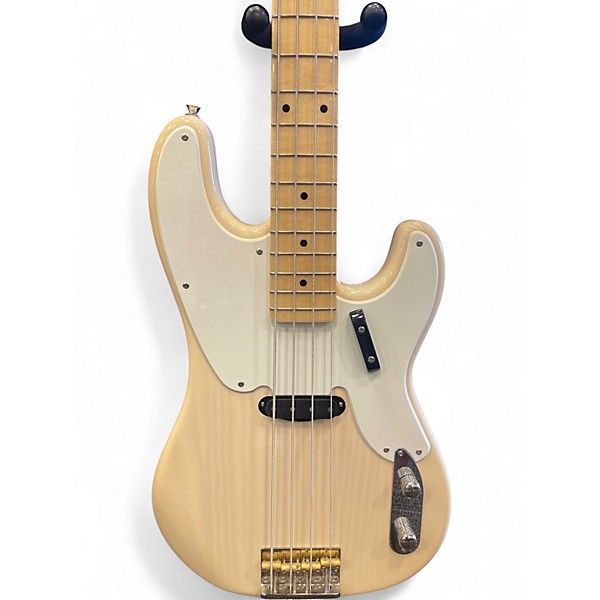Used Squier Classic Vibe 50s Precision White Blonde Electric Bass Guitar