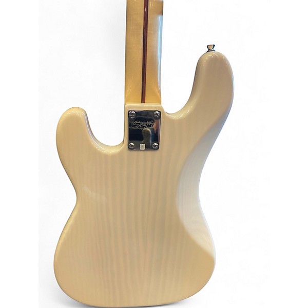 Used Squier Classic Vibe 50s Precision White Blonde Electric Bass Guitar