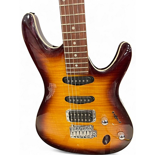 Used Ibanez SA260FM SA Series 2 Color Sunburst Solid Body Electric Guitar