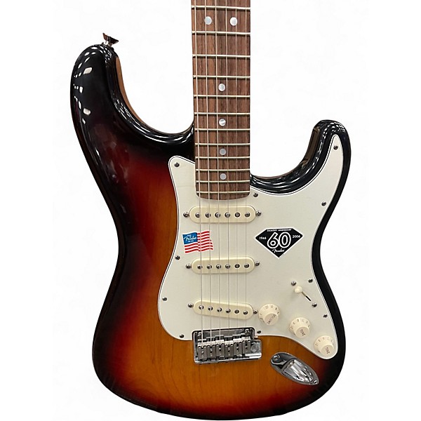 Used 2006 Fender 60th Anniversary American Standard Stratocaster Tobacco Sunburst Solid Body Electric Guitar