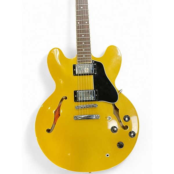 Used Epiphone ES355 Gold Hollow Body Electric Guitar