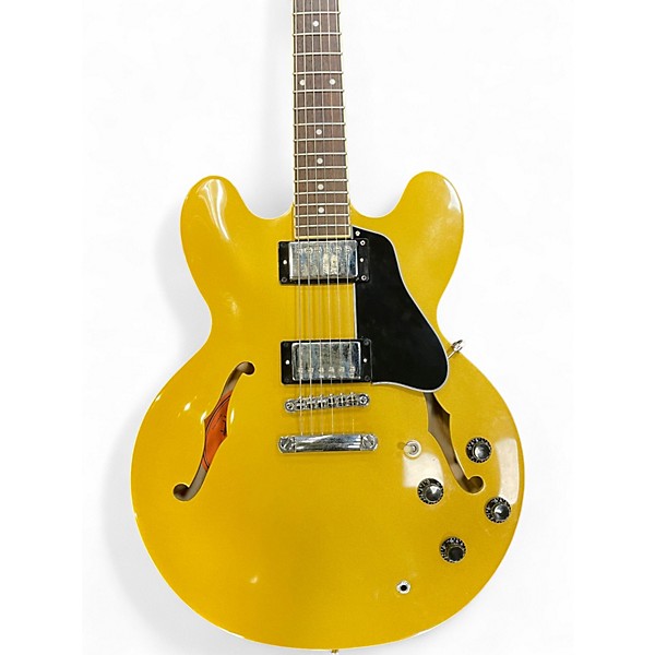 Used Epiphone ES355 Gold Hollow Body Electric Guitar