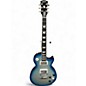 Used Gibson Les Paul Robot Blue Silverburst Solid Body Electric Guitar thumbnail